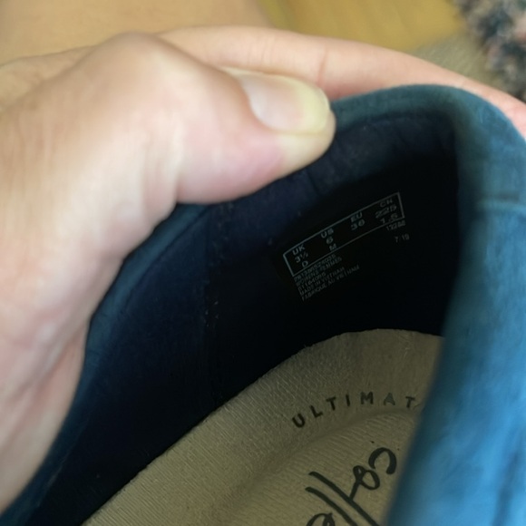 Clark’s Sharon Dasher Suede Slip-on Loafers - Picture 5 of 5